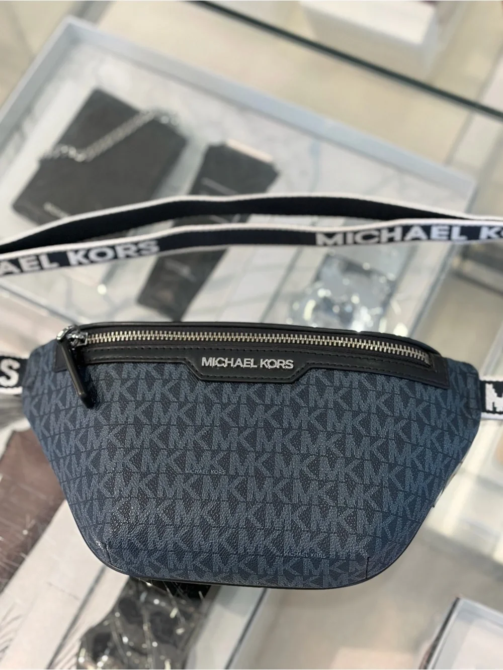 Michael Kors Cooper Mini Logo Belt Bag Crossbody Unisex